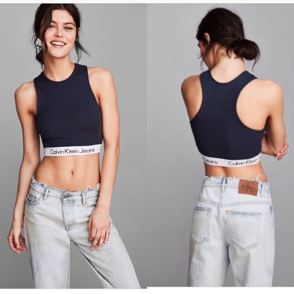 calvin klein jeans top womens